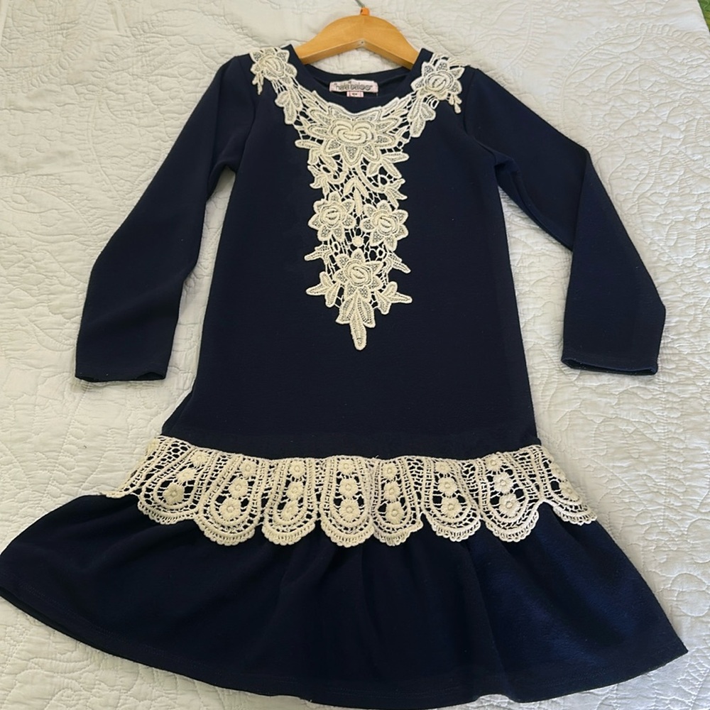Hala Baloo Navy and cream 6x-